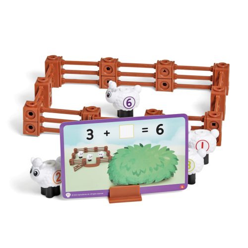 Numberblocks®  Számoló bárányfarm MathLink® Kocka játékkészlet