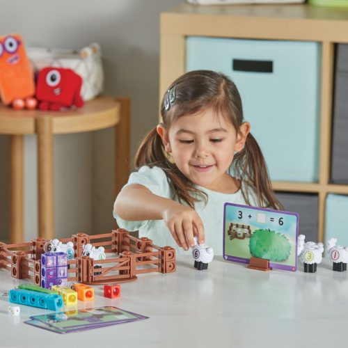 Numberblocks®  Számoló bárányfarm MathLink® Kocka játékkészlet