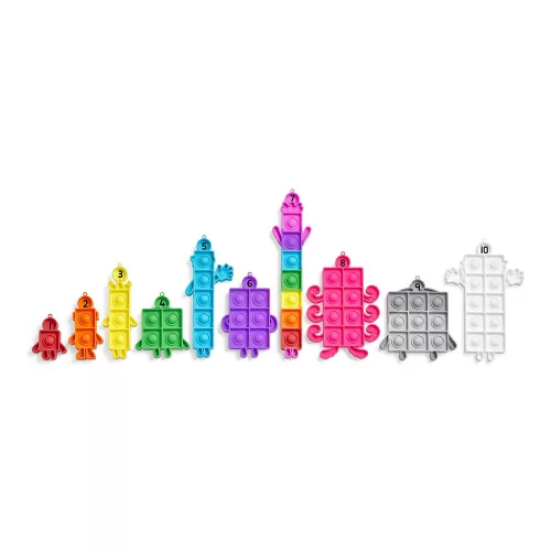 Numberblocks™ Szenzoros Buborékpukkasztó