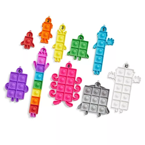 Numberblocks™ Szenzoros Buborékpukkasztó