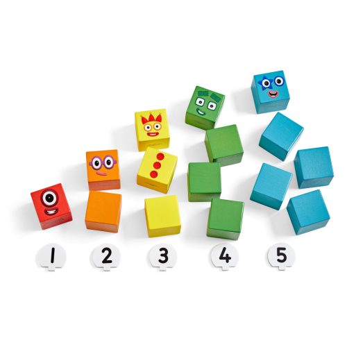 Numberblocks™ Egyestől-Ötösig Fa Kockák