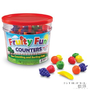 Gyümölcsök számláló/szortírozó készlet