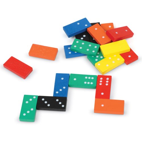 Színes dominókészlet