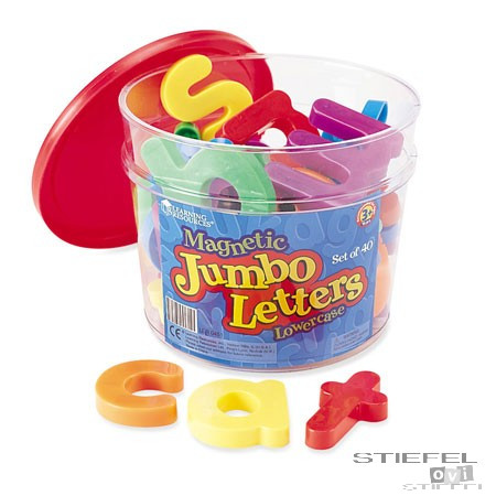 Mágneses kisbetűk - 40 db