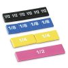 Rainbow Fraction® Mágneses Szivacs törtek