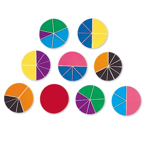 Rainbow Fraction® Osztásgyakorló körök