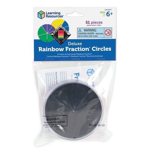 Rainbow Fraction® Osztásgyakorló körök