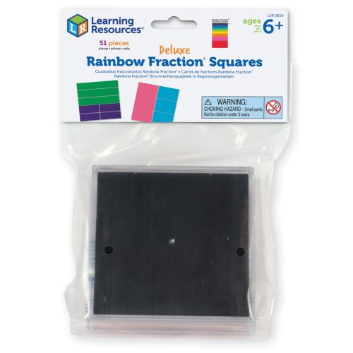 Rainbow Fraction® Osztásgyakorló négyzetek