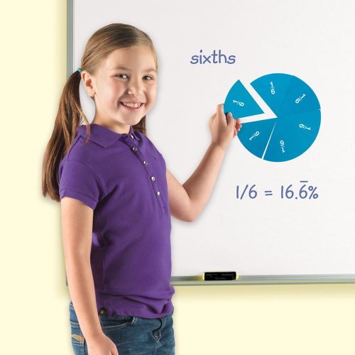 Rainbow Fraction® Kétoldalú osztásgyakorló mágneses körök