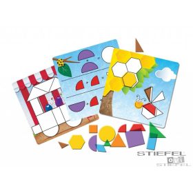 A formák ne zavarjanak, geometriai játékkészlet