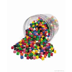 1 centiméteres kockák - 1000 db