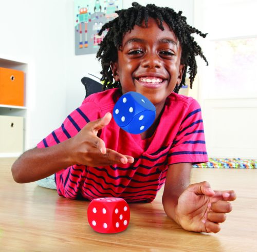 Dobókockák szivacsból (pöttyök)