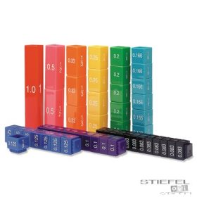 Részekre osztható tornyok - tizedes törtek