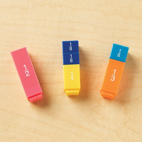 Rainbow Fraction® osztásgyakorló tornyok