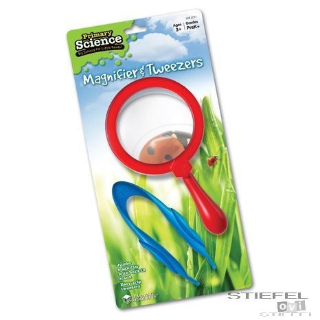 "Első megfigyeléseimhez" Jumbo nagyító és csipesz