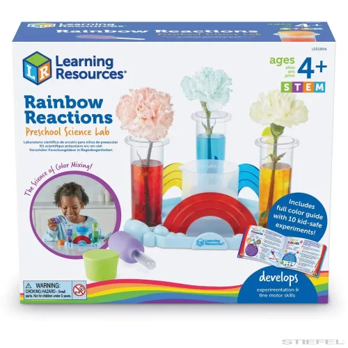 Rainbow Reactions Preschool Science Lab - óvodai tudományos labor