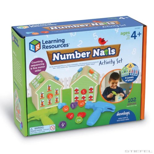 Number Nails! játékkészlet