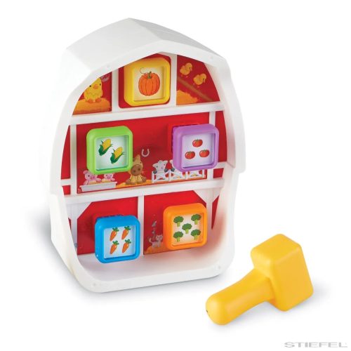 Barnyard Pounding Bench - ütögethető, számolós játékszett