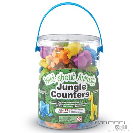 Színes állatfigurák (72 db)