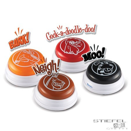 Válaszgomb állathangokkal