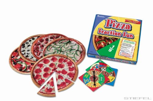 Pizzakirakó törtekből - matematikai társasjáték