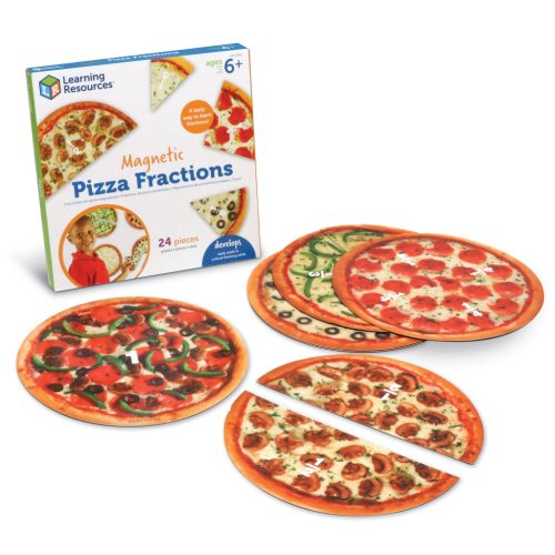 Mágneses pizza törtek