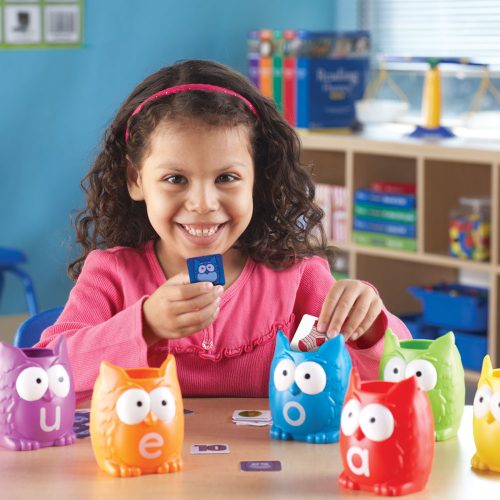 Baglyos magánhangzó szortírozó