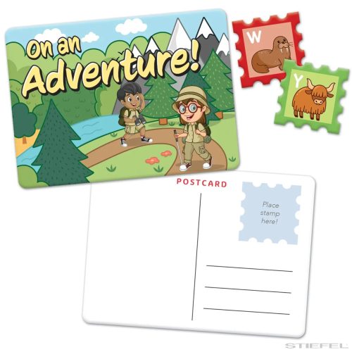 ABC tanulásban segítő postaláda (angol)