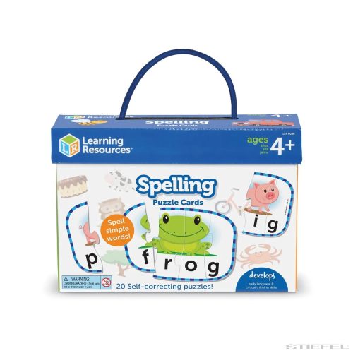 Helyesírási puzzle kártyák (angol)