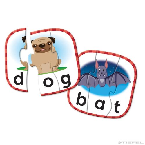 3-Letter Word Puzzle Cards (angol)