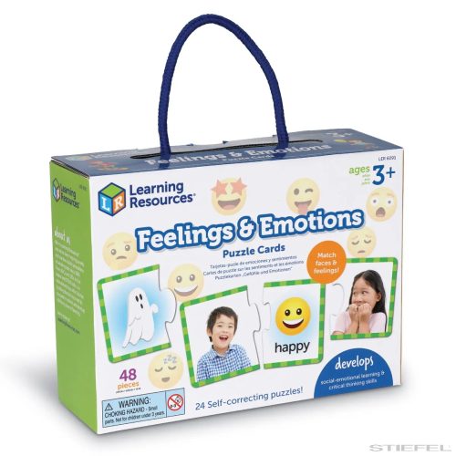 Érzések és érzelmek - Puzzle kártyák