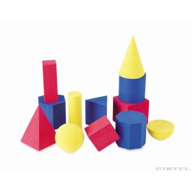 Szivacsból készült geometriai formák