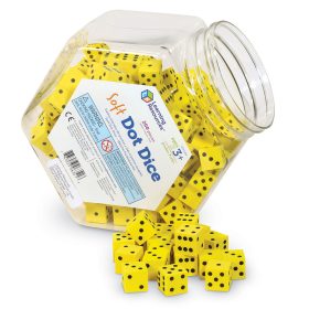 Szivacs dobókockák (200 db)