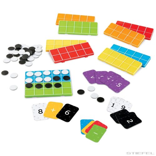 Rainbow Classroom Tíznégyzetes számláló készlet