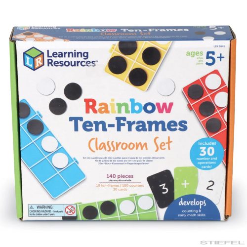 Rainbow Classroom Tíznégyzetes számláló készlet