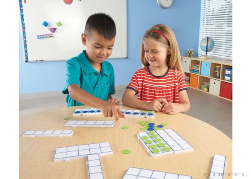 Tíznégyzetes összekapcsolható korongtáblák