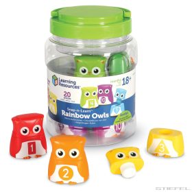 Snap-n-Learn™ Rainbow Owls játékkészlet