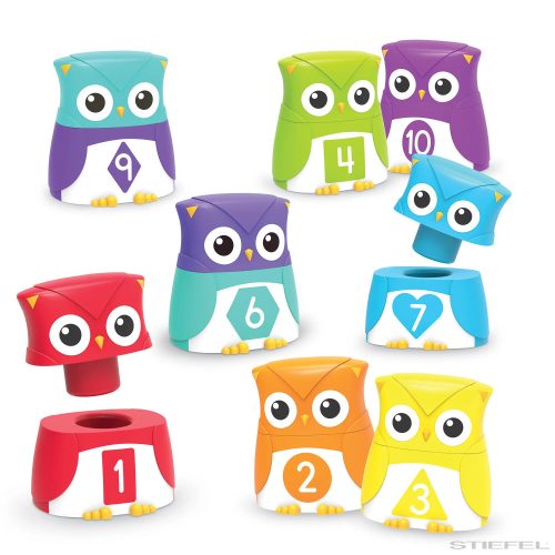 Snap-n-Learn™ Rainbow Owls játékkészlet