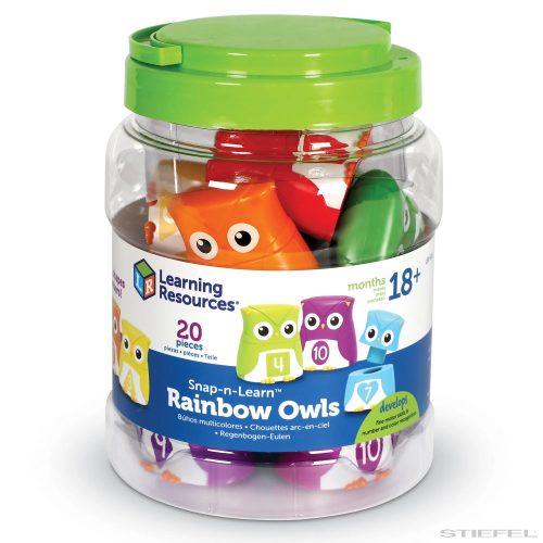 Snap-n-Learn™ Rainbow Owls játékkészlet