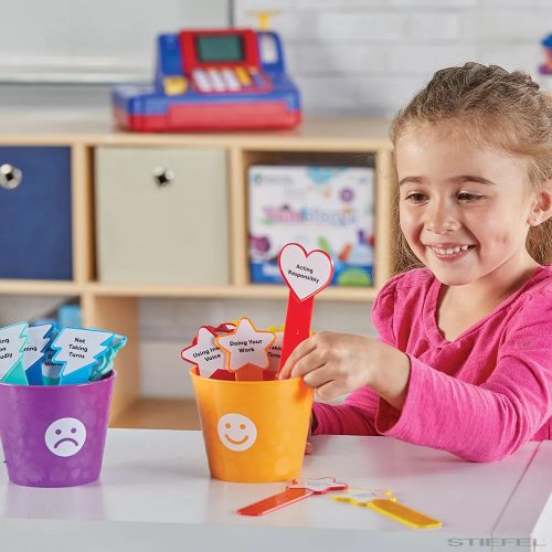 Viselkedéskövető pálcák vödörrel