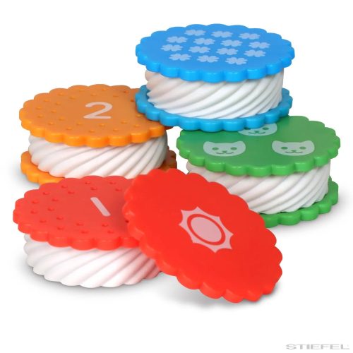 Mini számozott sütemények