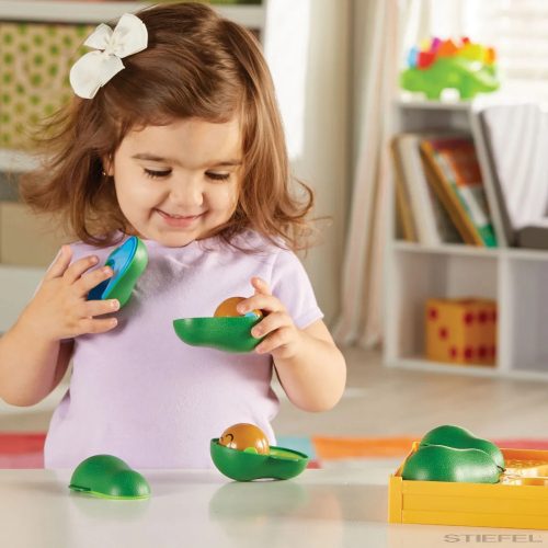 Érzelmeket kifejező avokádófigurák