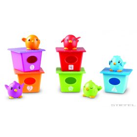 Kukucskáló madarak számoló készlet