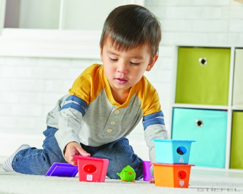 Kukucskáló madarak számoló készlet