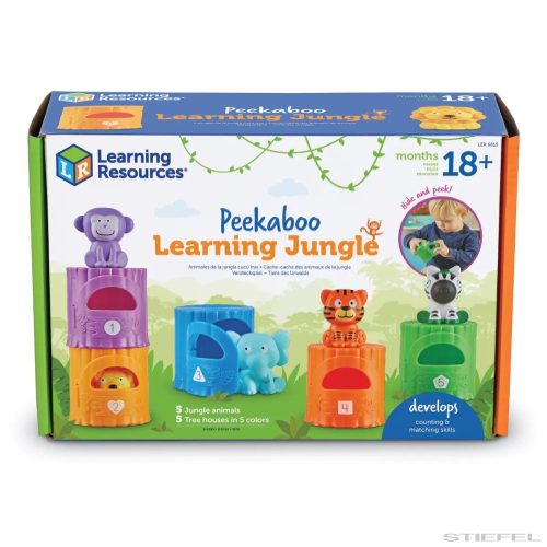 Peekaboo Learning Jungle játékkészlet