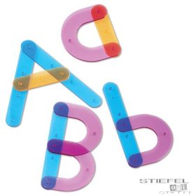 Betűösszeszerelő készlet kártyákkal