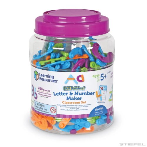 Skill Builders! Letter & Number Maker tantermi készlet