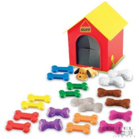   Buksi és a csontjai - számolókészlet és tapintásfejlesztő