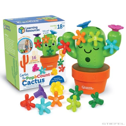 Carlos The Pop & Count Cactus™ finommotoros játék