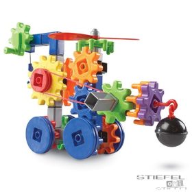   Gears! Gears! Gears! fogaskerekes építőkészlet - Gépek mozgásban
